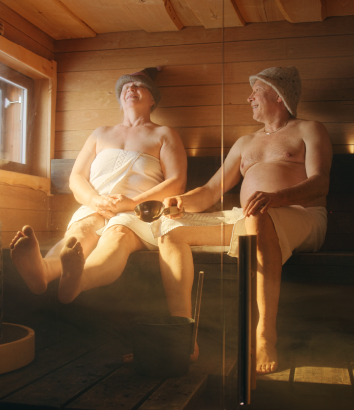 Lämpimät löylyt Saimaan saunoissa